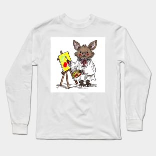 Bat the Artist Long Sleeve T-Shirt